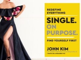 "Single on Purpose: Redefine Everything. Find Yourself First." - John Kim